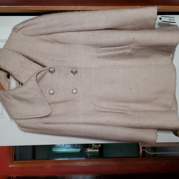 Guess Jackets & Coats Authenic New Guess Lt Pink Dress Coat Poshmark